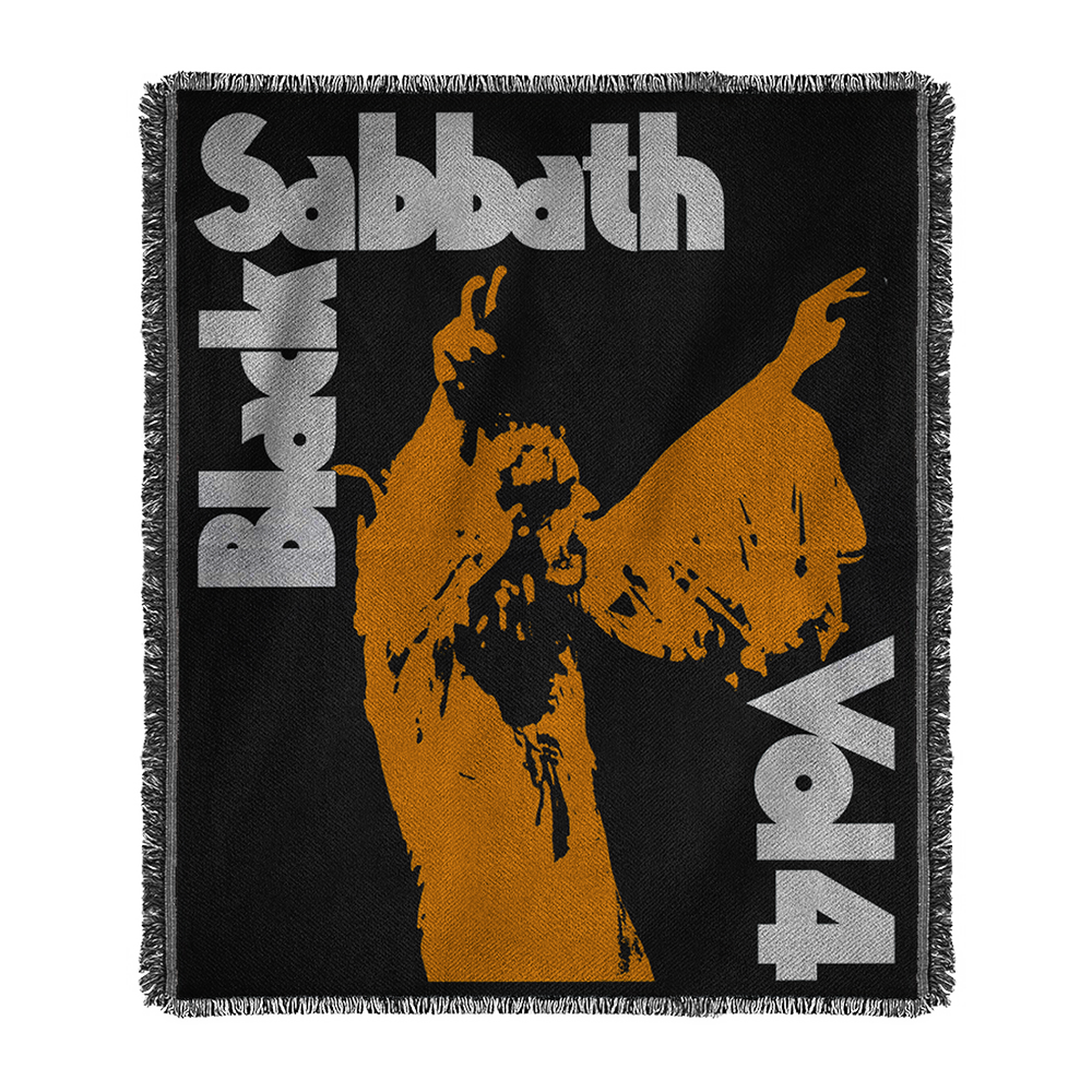 Vol. 4 Woven Blanket - Black Sabbath Official Store Vol. 4 Woven Blanket - Black Sabbath Official Store