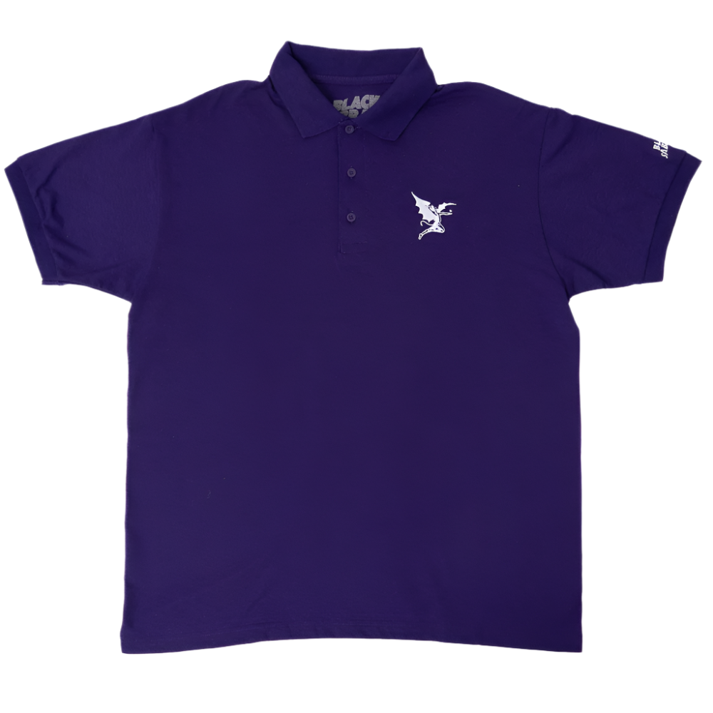 Henry Purple Polo Shirt - Black Sabbath Official Store