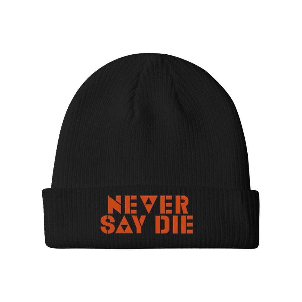 Never Say Die Beanie - Black Sabbath Official Store