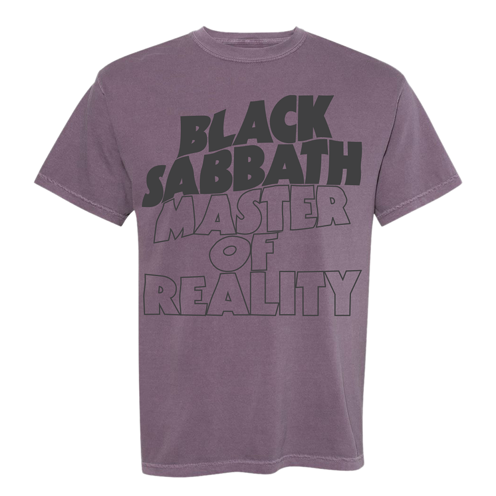 Master of Reality Purple T-Shirt - Black Sabbath Official Store Master of Reality Purple T-Shirt - Black Sabbath Official Store