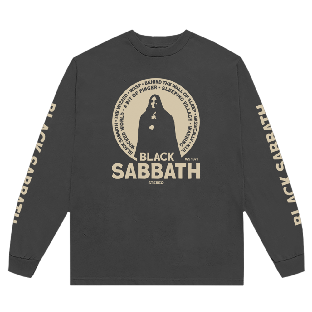 Self Titled Track List Long Sleeve Front