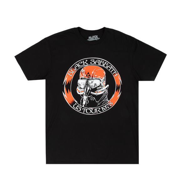 Official Black T-Shirt – Tour Die Store Never Sabbath Say 1978