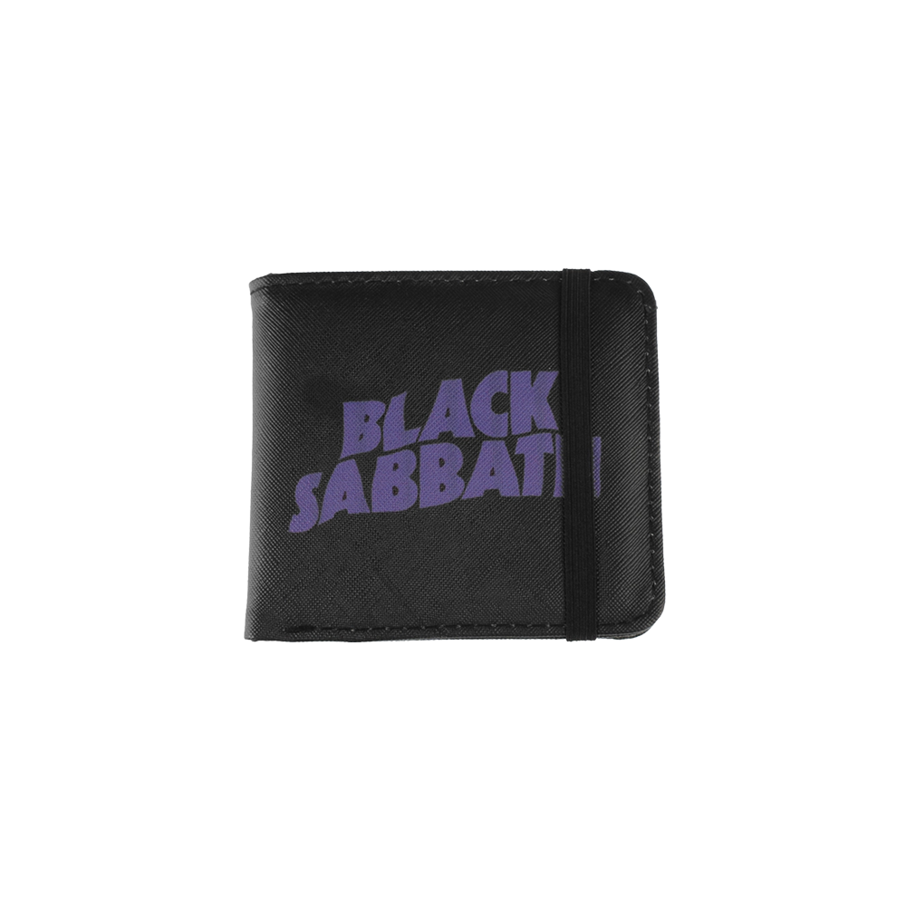 Rocksax Black Sabbath Wallet - Logo Front