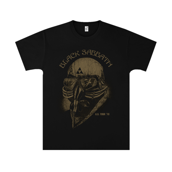 U.S. Tour 78 Store Black Official T-Shirt Sabbath –