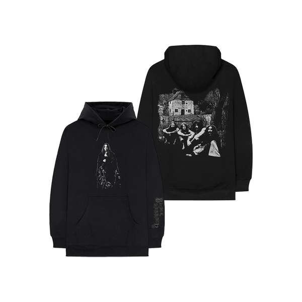 Black Sabbath Hoodie Black Sabbath Embroidered Hoodie Black