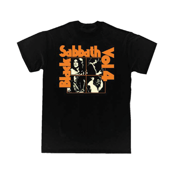 Black Sabbath Vol. 4 T Shirt Black Sabbath Official Store