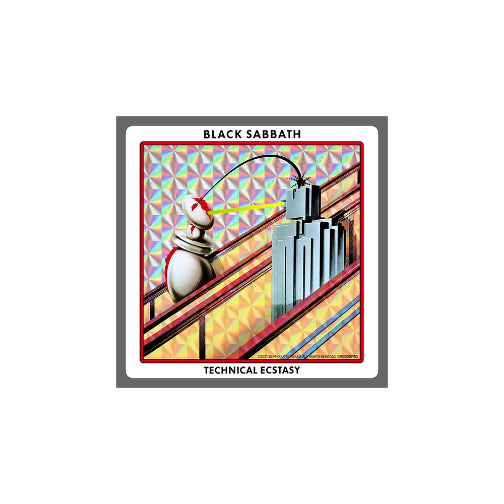 Technical Ecstasy Prism Sticker - Black Sabbath Official Store Technical Ecstasy Prism Sticker - Black Sabbath Official Store