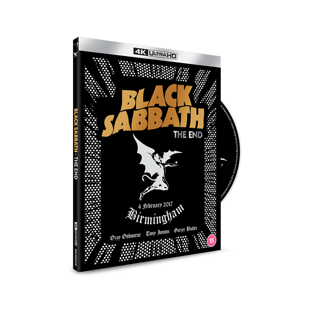 Black Sabbath “The End” 4K Blu-Ray