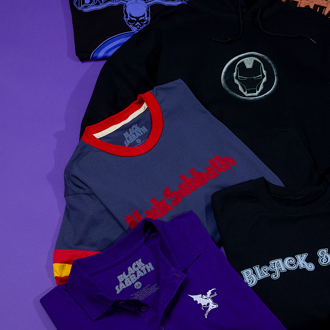 Set 4 Sottobicchieri Ufficiali Black Sabbath – Icone Di Classe – Confezione Regalo Con Retro In Sughero