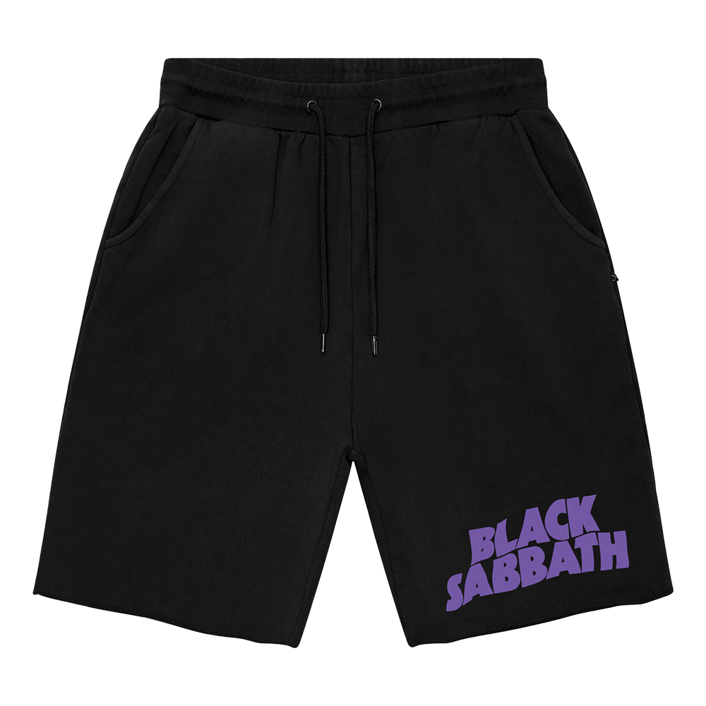 Black Sabbath Logo Shorts