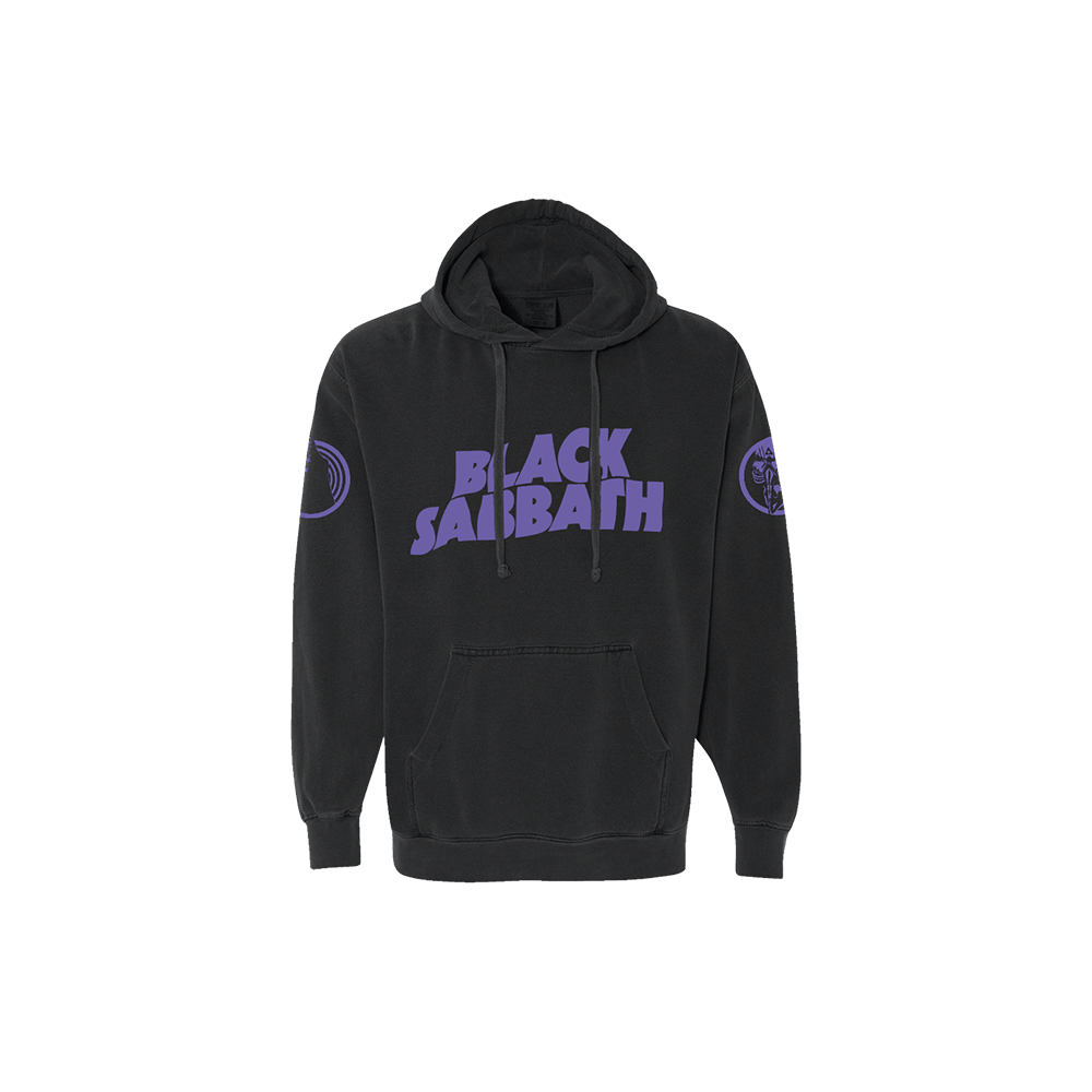 Purple Logo Pullover Hoodie
