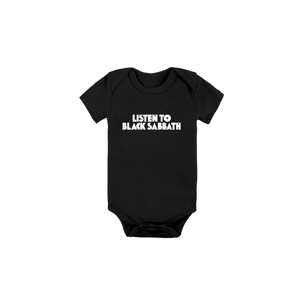 Listen To Black Sabbath Onesie