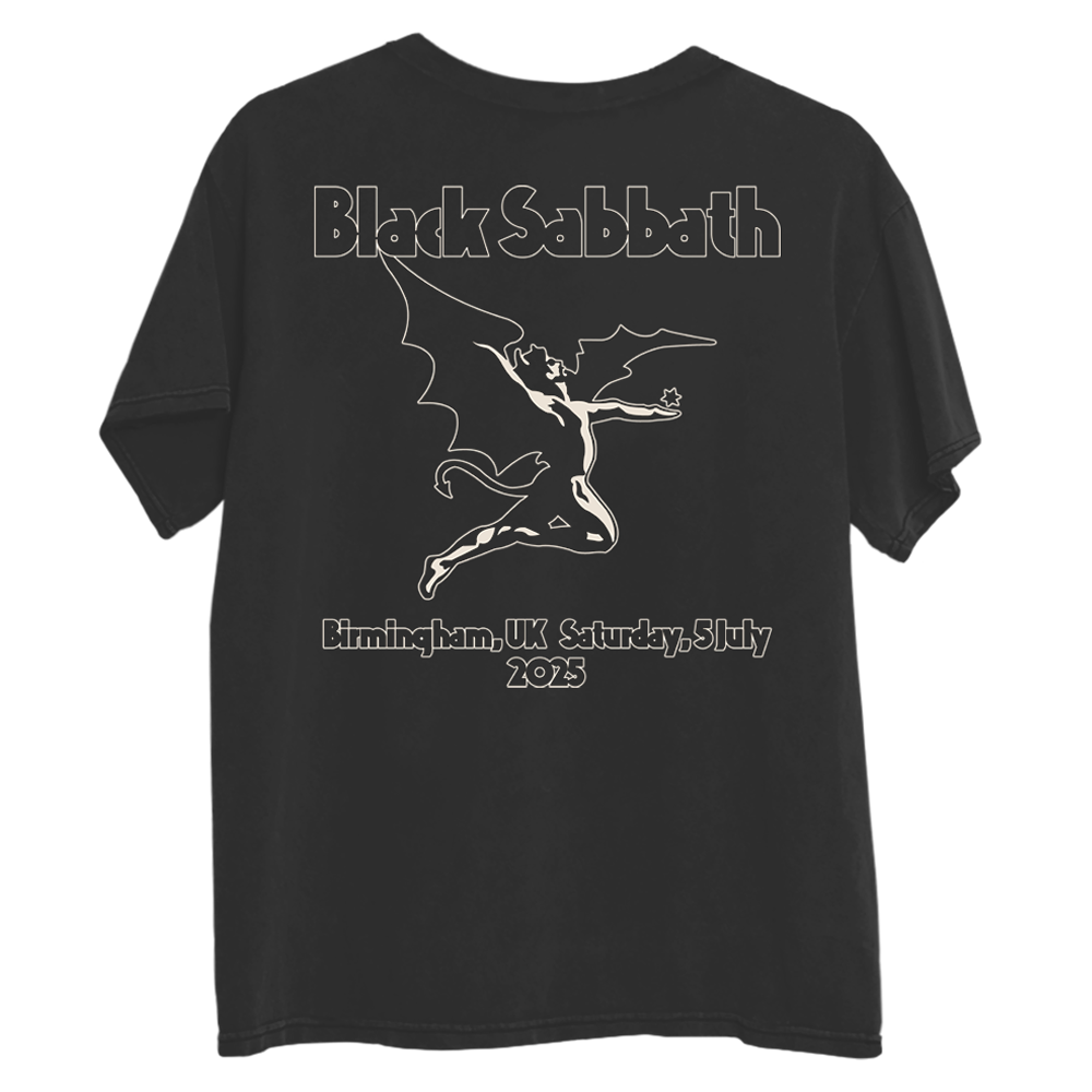 Back to the Beginning Band Photo T-Shirt Back