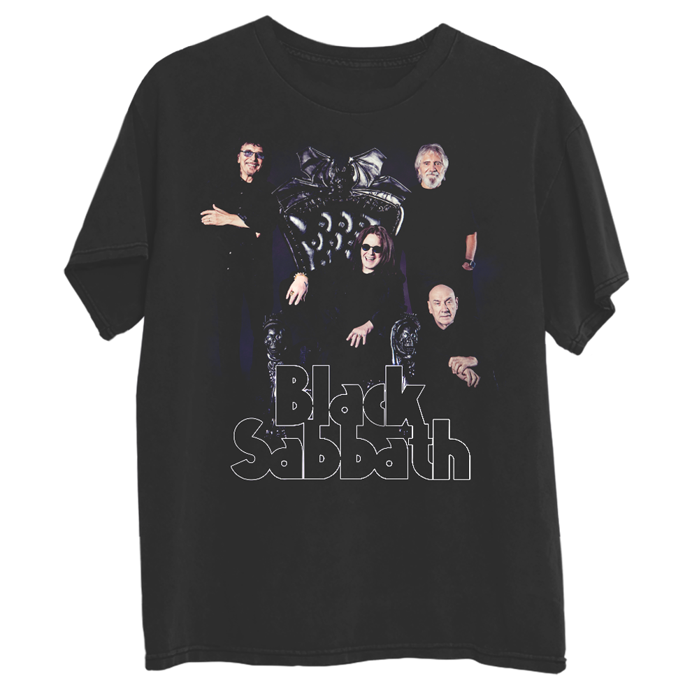 Back to the Beginning Band Photo T-Shirt Front