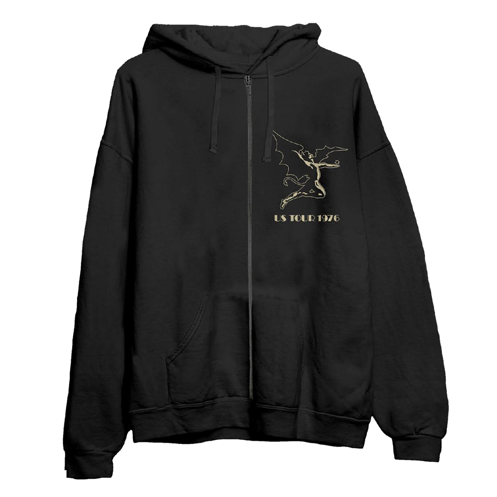 Henry US Tour 1976 Zip Up Hoodie front