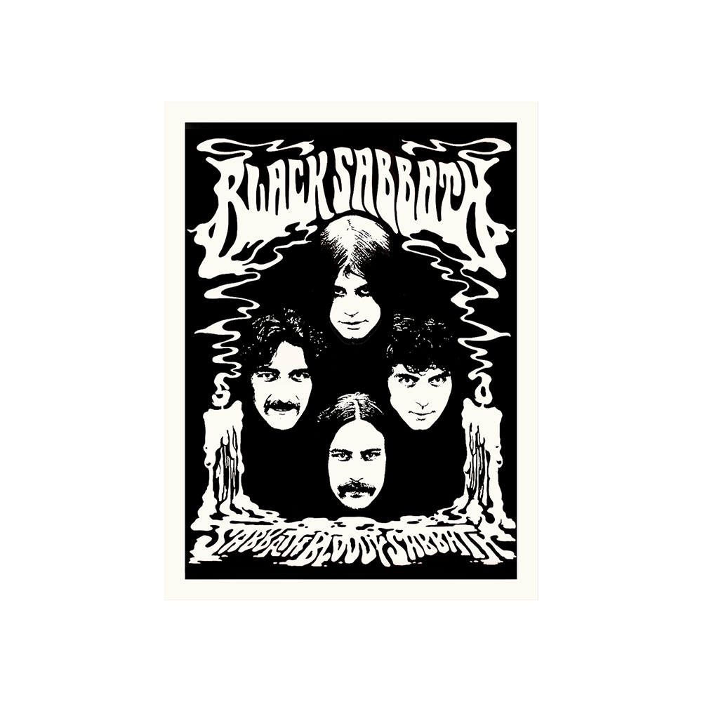 Sabbath Bloody Sabbath 50th Litho Black Sabbath Official Store