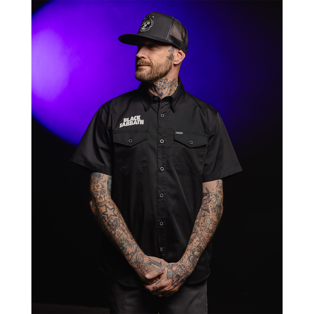 Dixxon x Black Sabbath Workforce Shirt Front Model View 2