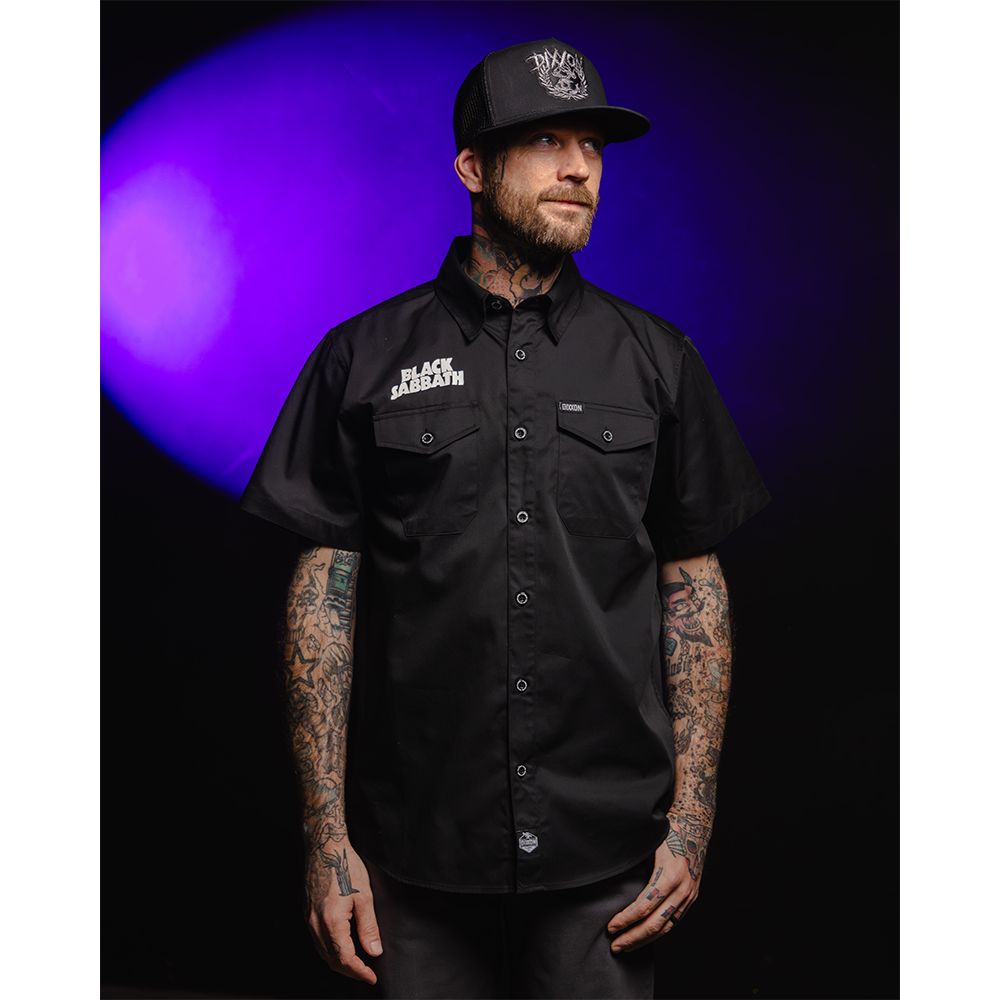 Dixxon x Black Sabbath Workforce Shirt Front Model View 1
