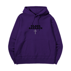 Paranoid Purple Hoodie Black Sabbath Official Store