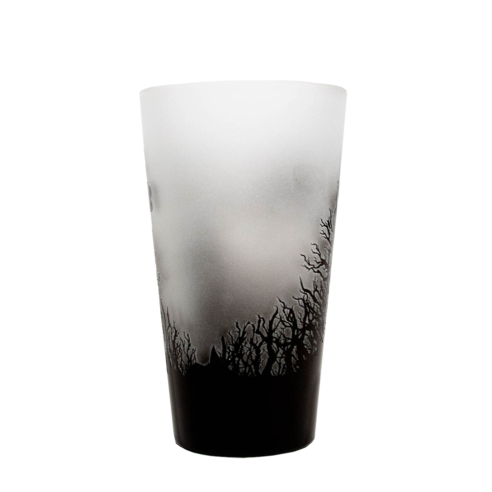 Limited Numbered Collectible Self-Titled Pint Glass Back