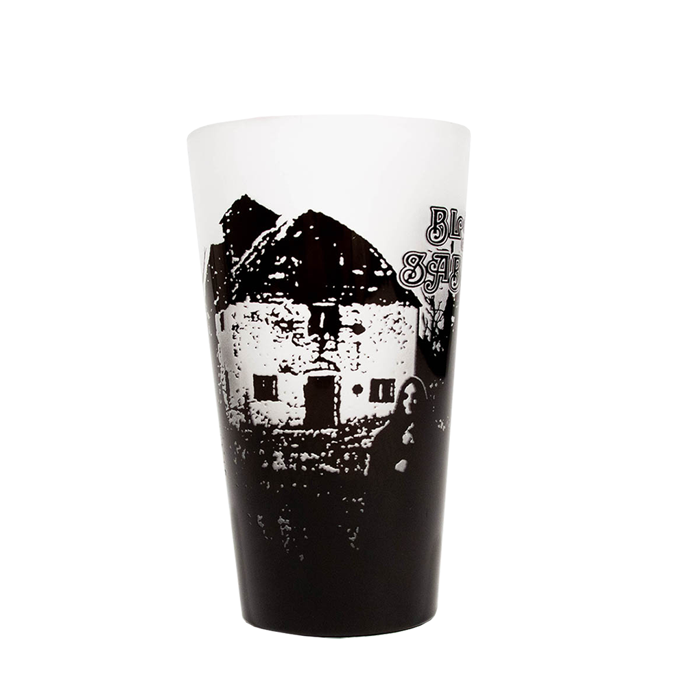 Limited Numbered Collectible Self-Titled Pint Glass Side