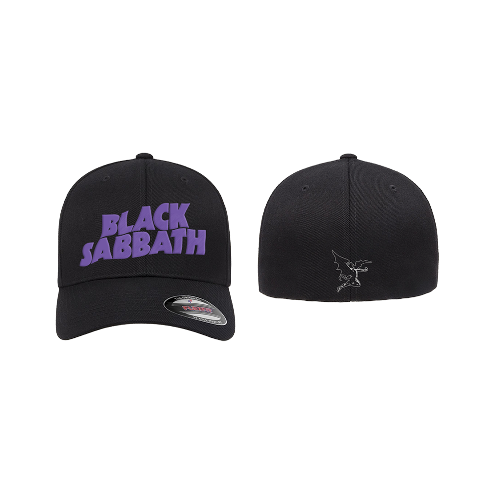 Sabbath Black Sabbath Store Official Hat Black Fit Flex –