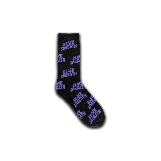Black Sabbath Repeat Logo Socks