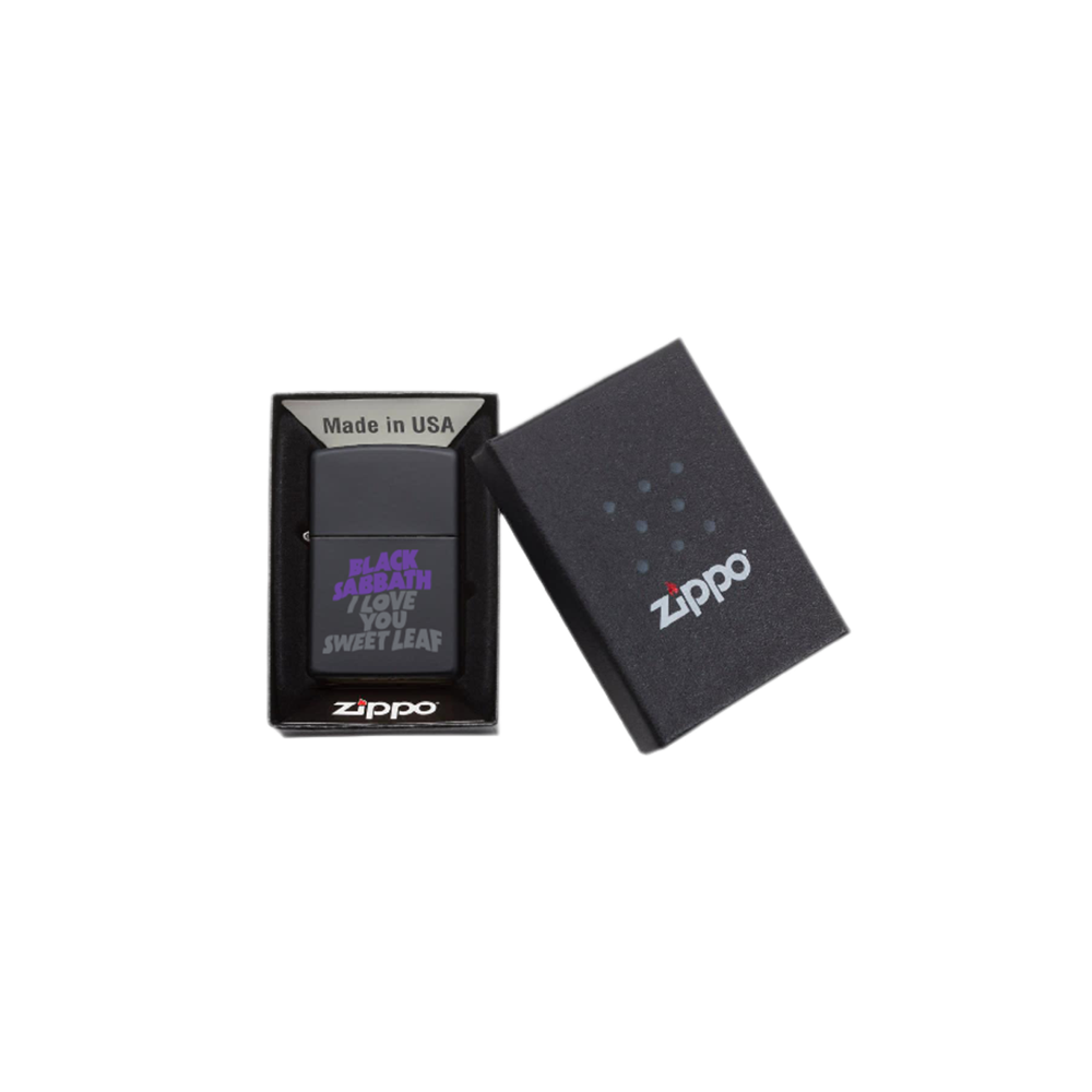 I Love You Sweet Leaf Zippo – Black Sabbath Official Store
